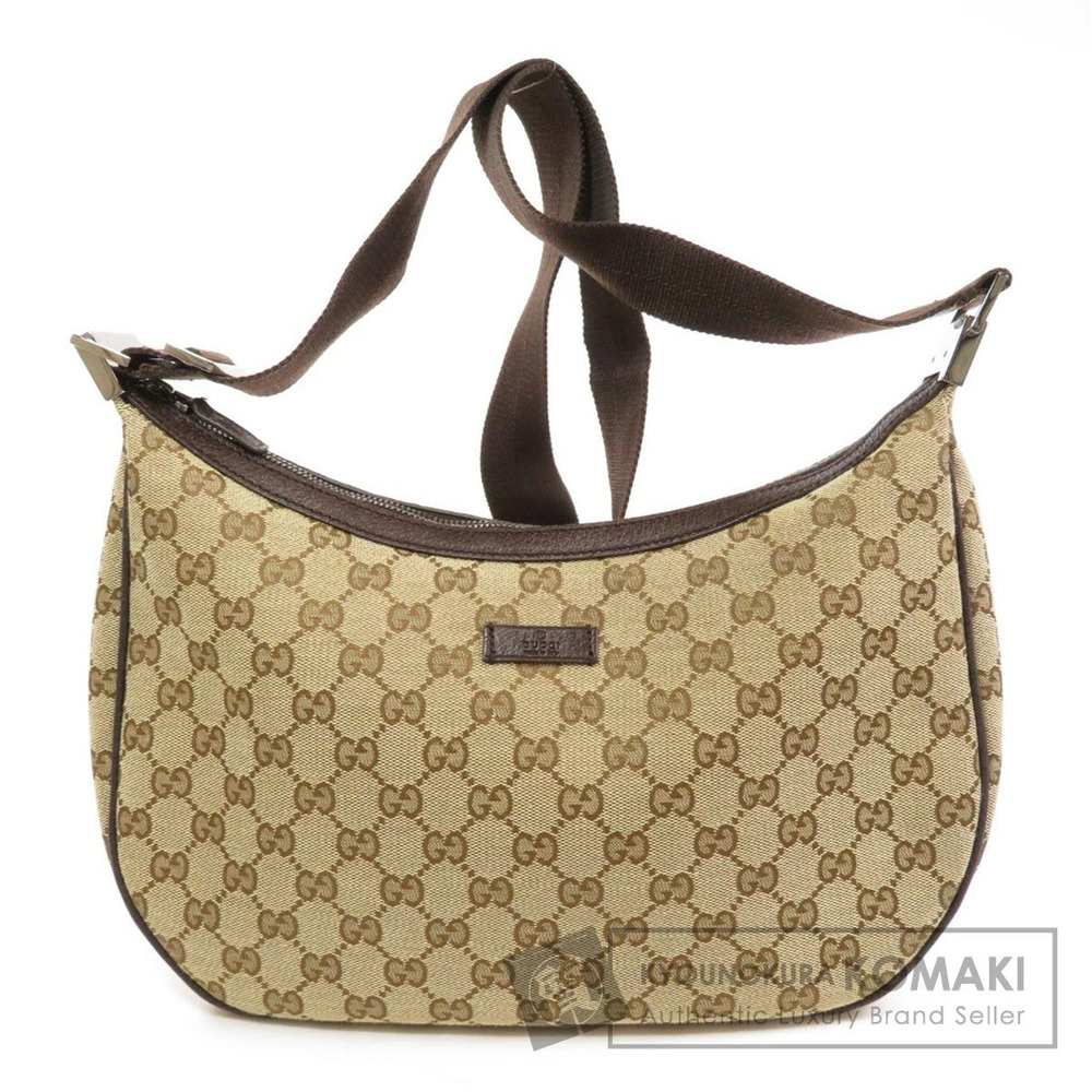 Gucci GG shoulder bag canvas brown